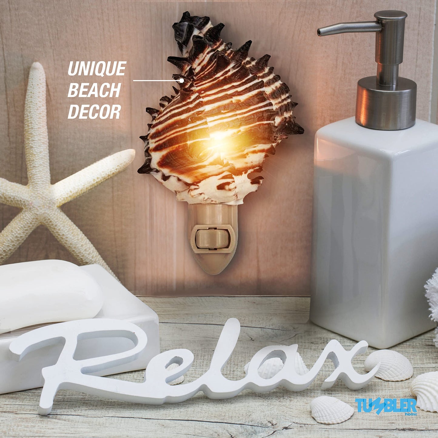Real Shell Night Lights