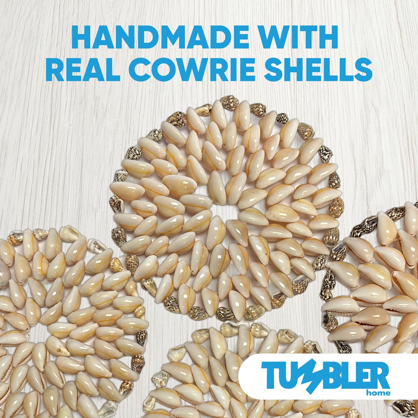 Shell Coasters (4 pack)