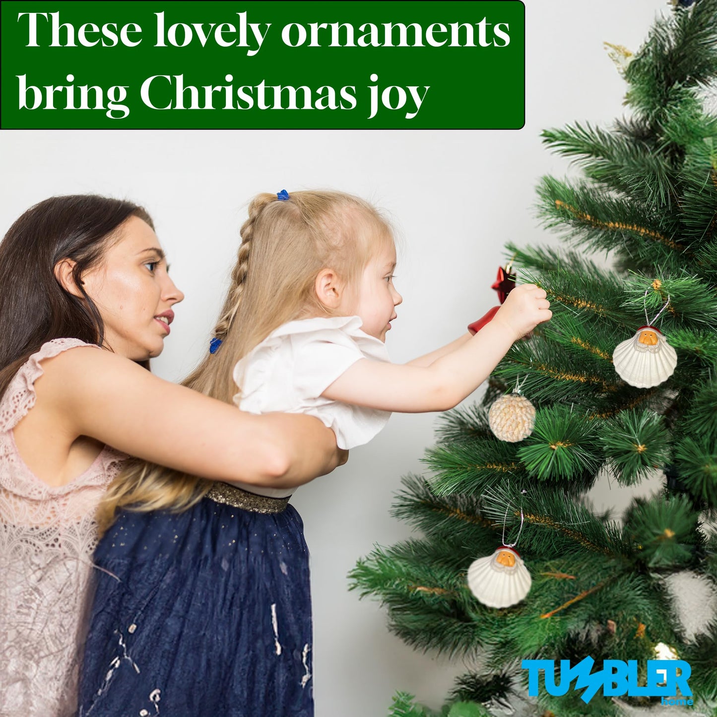 Coastal Christmas Ornaments (3 pack)