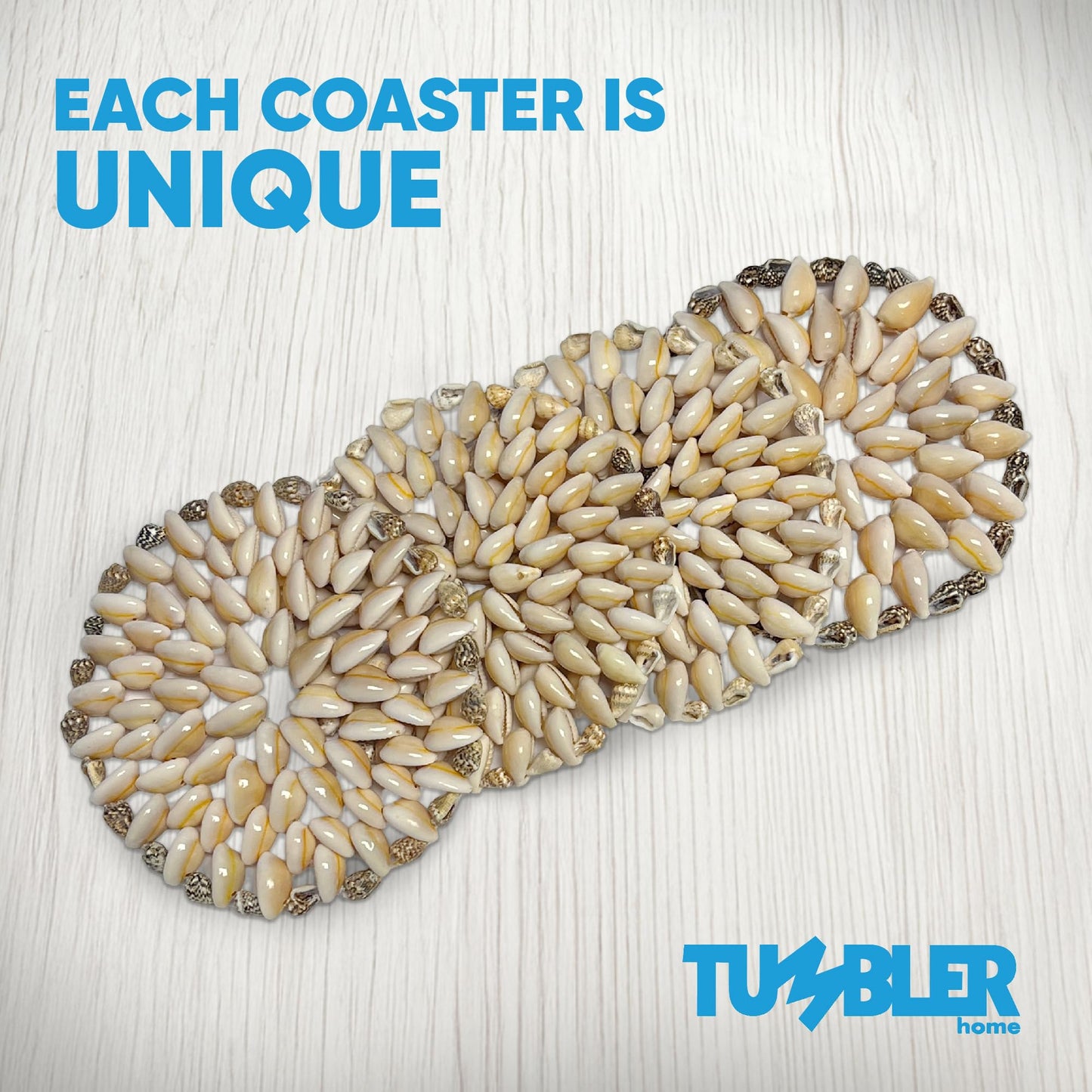 Shell Coasters (4 pack)