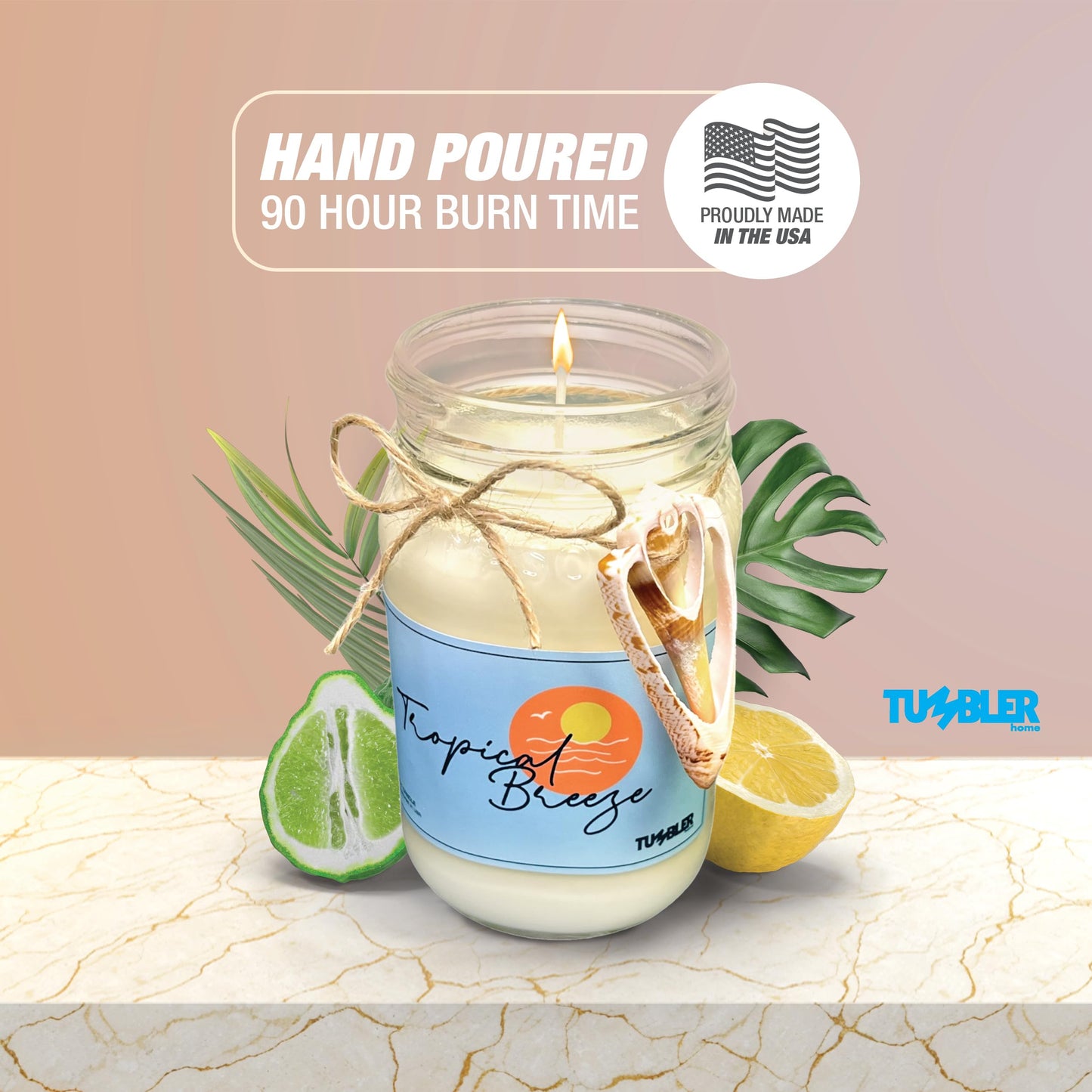 Scented Beach Candle