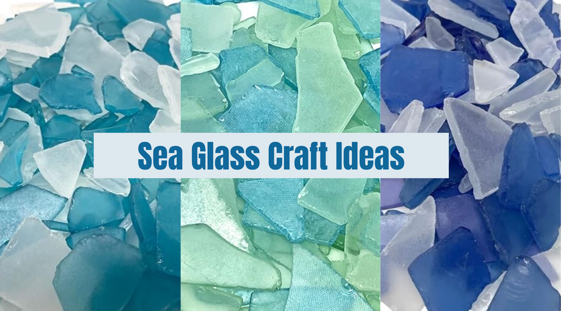 5 BEST Sea Glass Craft Projects