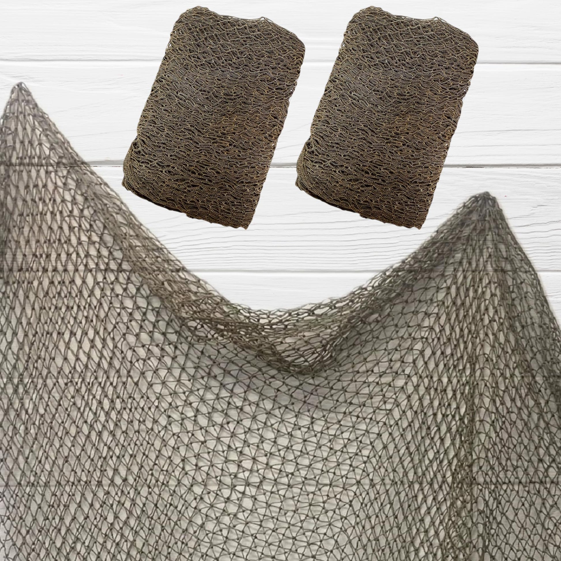 decorative fish net recycled Recycled Fish Nets (2 pack) – Tumbler Home