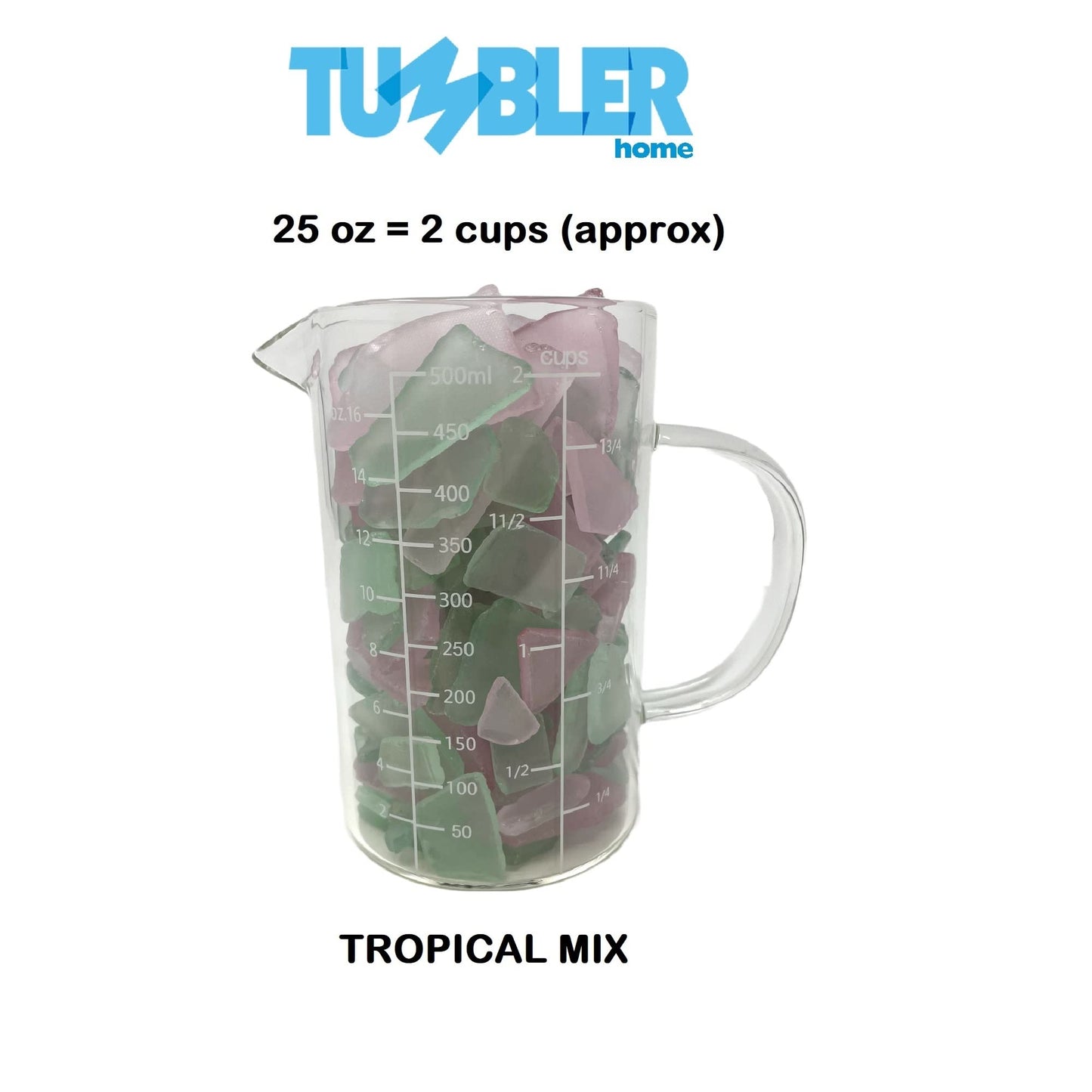 Sea Glass Tropical Mix 25oz