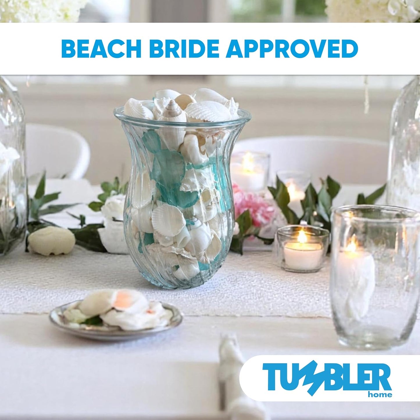 Sea Shells, Starfish & Sea Glass Mix