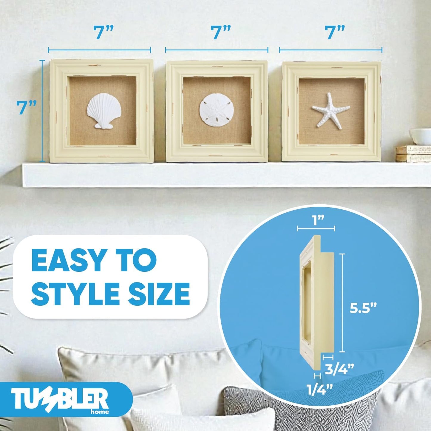 Coastal Shadow Boxes