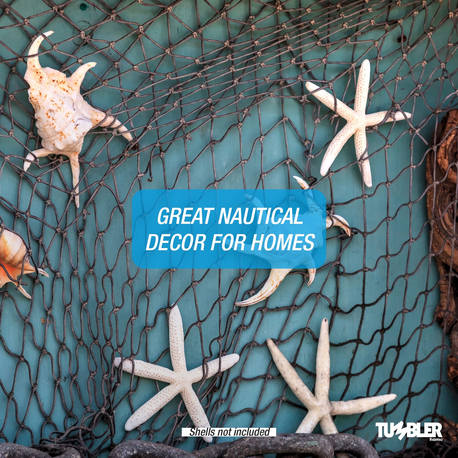 decorative fish net recycled Nets (2 pack) – Tumbler Home 🚨 NEW GEAR ALERT Creature Find Decorative Fishing Net Lure Color:Blue Northern