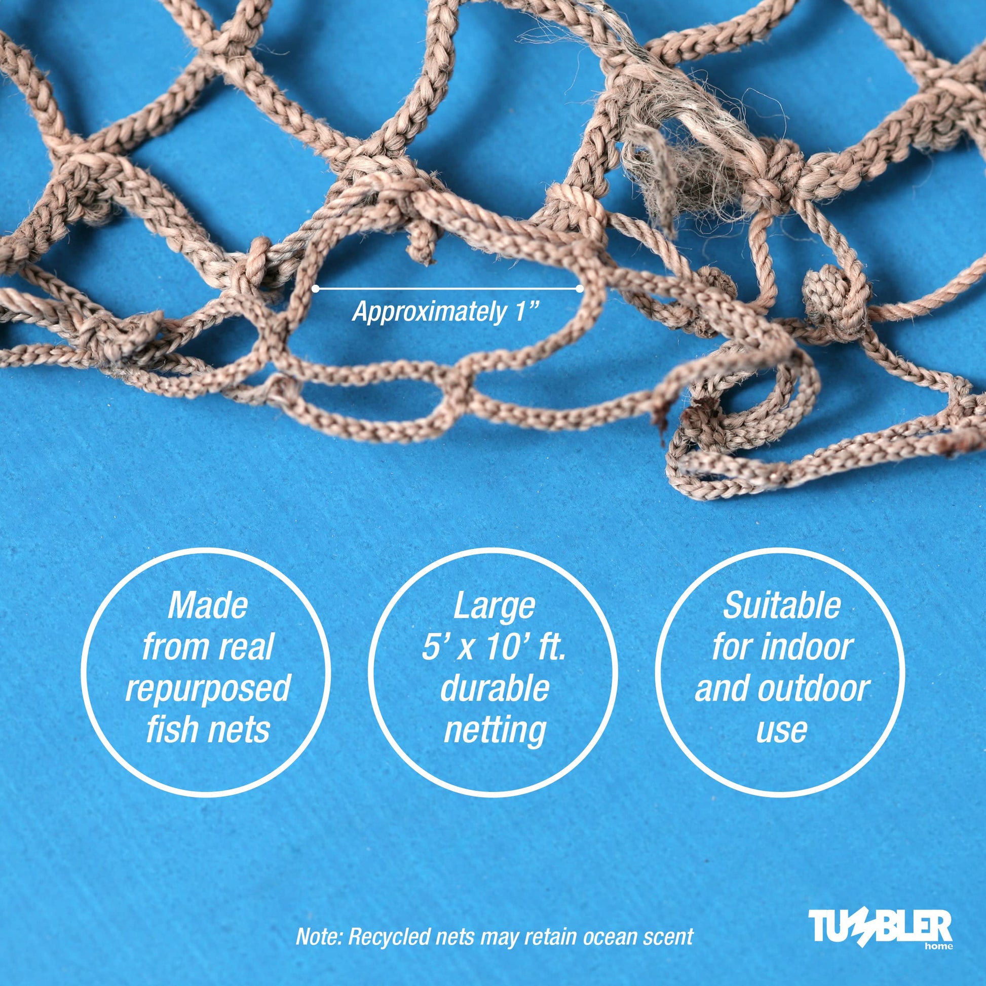 Recycled Fish Nets (2 pack) – Tumbler Home