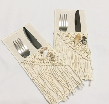 Cutlery Pouch with Shells